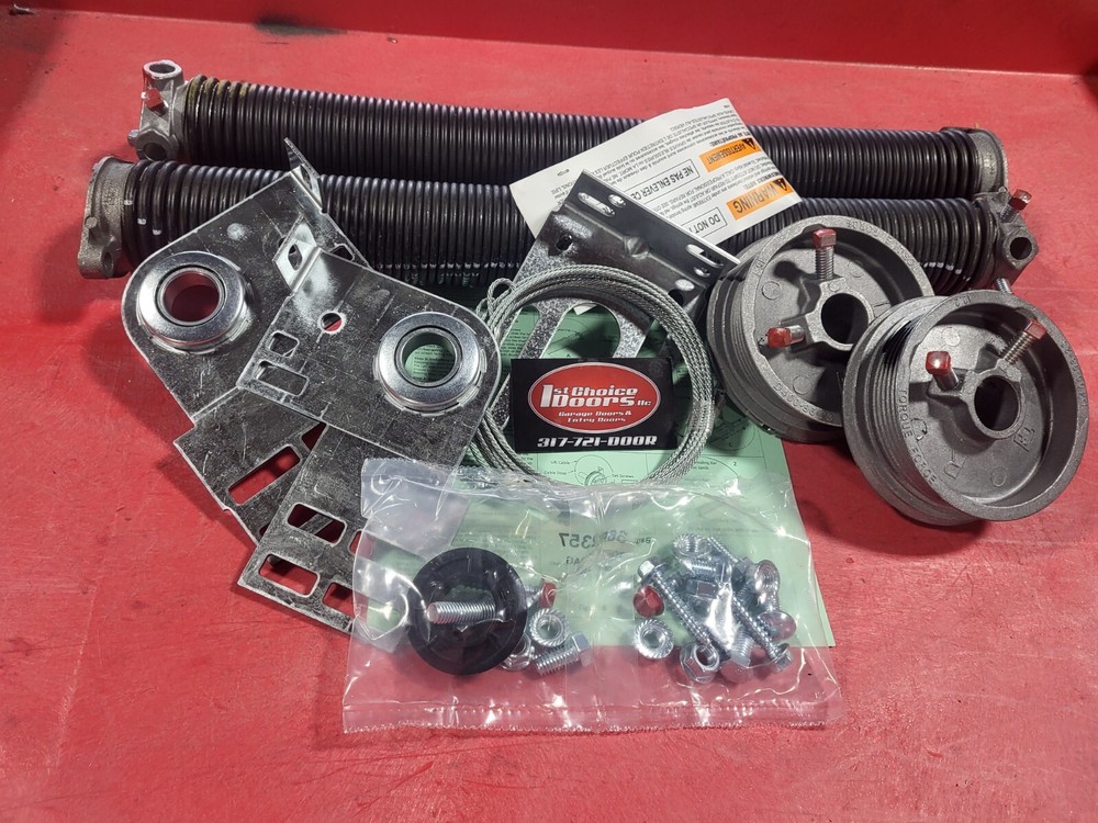TorqueMaster Conversion to Standard Spring Kit for 16x7 Wayne Dalton Garage Door