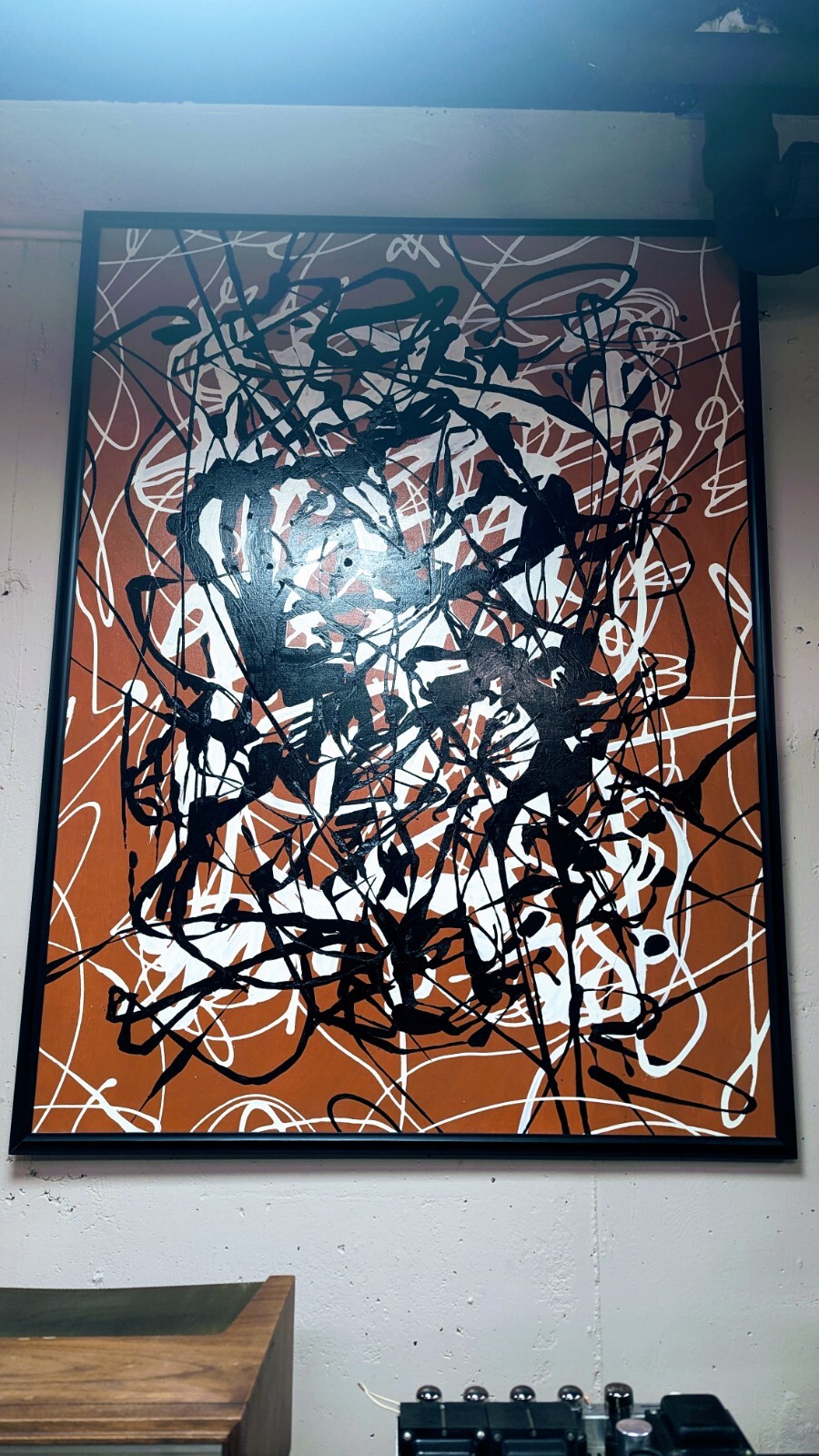 Hand-painted Jackson Pollock - Free Form Art Canvas Home Decor Wall Print 63x47 gallery