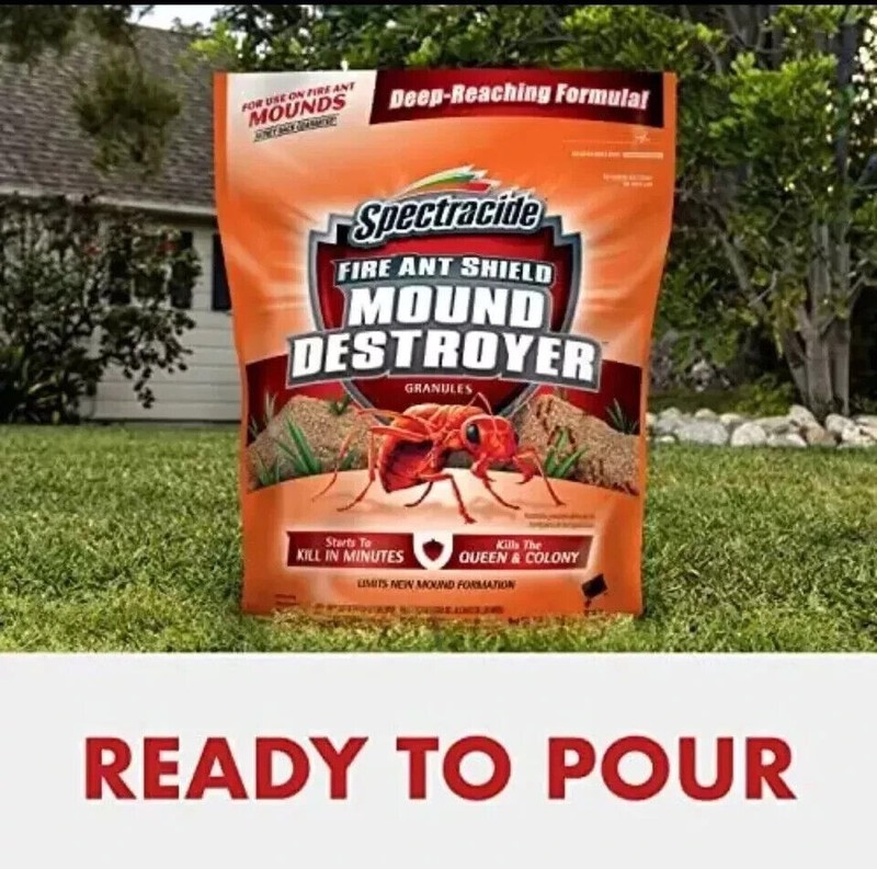 (4) Spectracide Fire Ant Mound Destroyer Granules 14 lbs - (4 X 3.5lbs) HG-96470 gallery