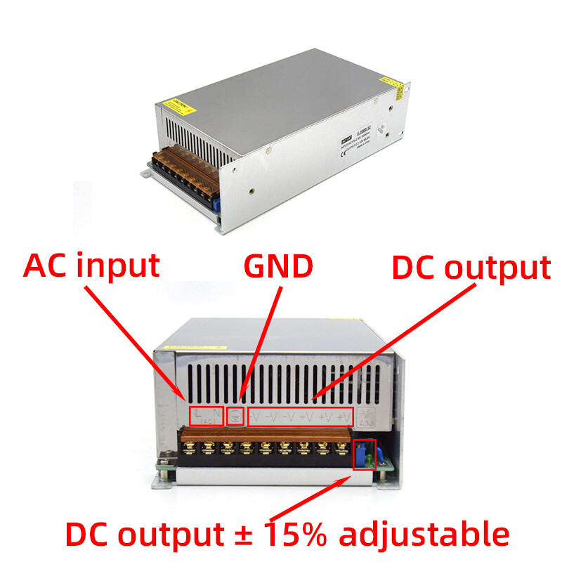 Switch Power Supply Transformer AC to DC 12V 5V 24V Adapter for LED Strip Light gallery