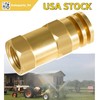 Boomless Spray Nozzle 1/2" FPT (90° & 180° Caps) #5 Orifices 40 PSI 2.0 GPM gallery