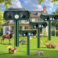 Ultrasonic animal repeller Motion Sensor Cat Deterrent Outdoor to Scare Fox