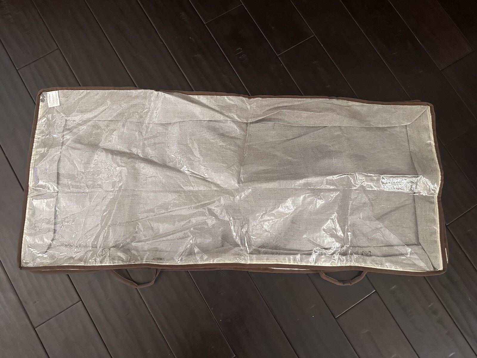 NEW Canopy Clear View Under-Bed Storage, Rich Brown/Fresh Ivory gallery