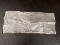 NEW Canopy Clear View Under-Bed Storage, Rich Brown/Fresh Ivory