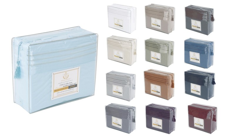ROYAL BEDDING ANTIMICROBIAL 2500 BAMBOO COLLECTION - FREE FAST SHIPPING!!! gallery