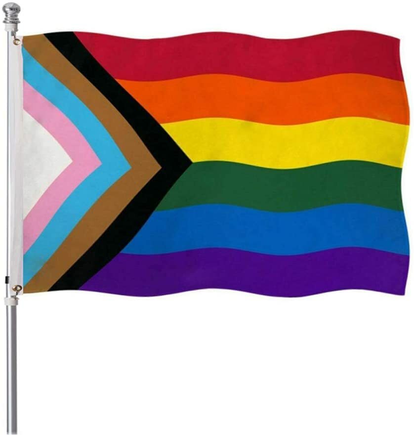 Rainbow Flag 3x5 Ft - Gay Pride Parade Day LGBT Symbol LGBTQ Gaypride US Seller gallery