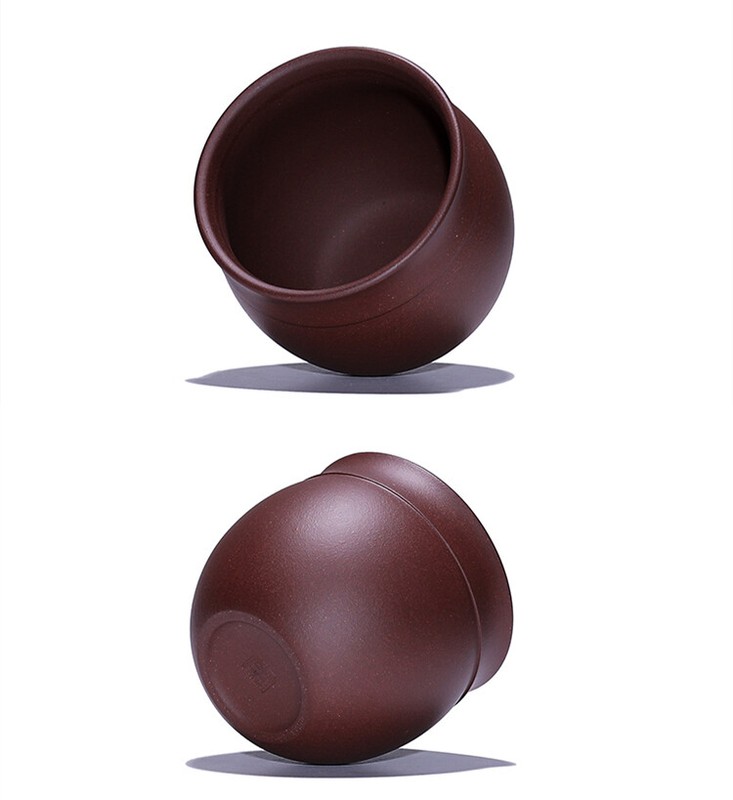 Made yixing zisha tea cup marked master cup original ore dahongpao clay cup new gallery