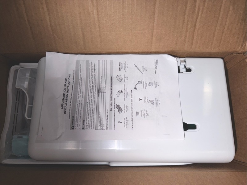 Frigidaire IM117000 Automatic Ice Maker Installation Kit White New Open Box gallery