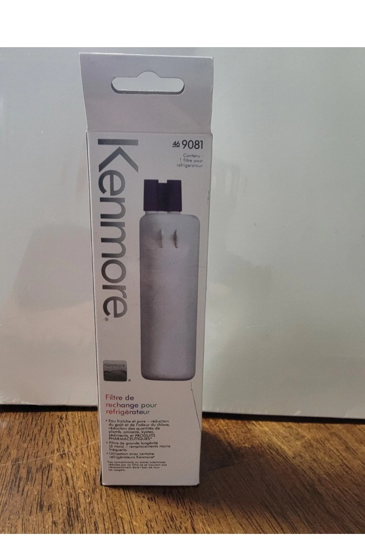 Kenmore 46 9081 Refrigerator Water Filter Cartridge 200 Gal Chlorine/Lead White gallery