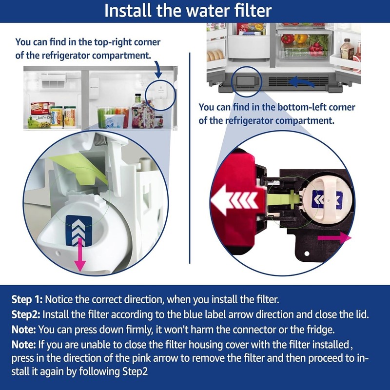 Waterspecialist Replacement forKenmore® 46-9081, 46-9930 Water Filter,2 Pack gallery