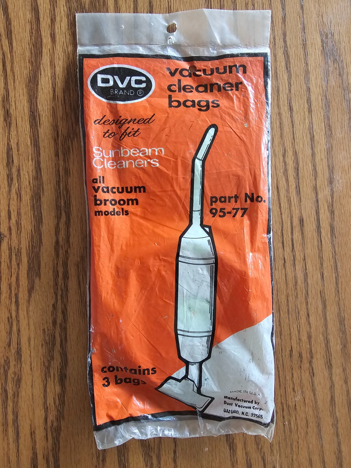 DVC Sunbeam Cleaners & Vacuum Broom Models #95-77 Qty 3 Pack gallery