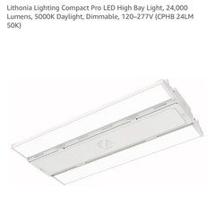 Lithonia CPHB Compact Pro 22in LED High Bay Light 5000K