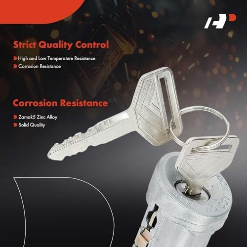 Ignition Lock Cylinder with 2 keys Compatible with Toyota Vehicles - Corolla gallery