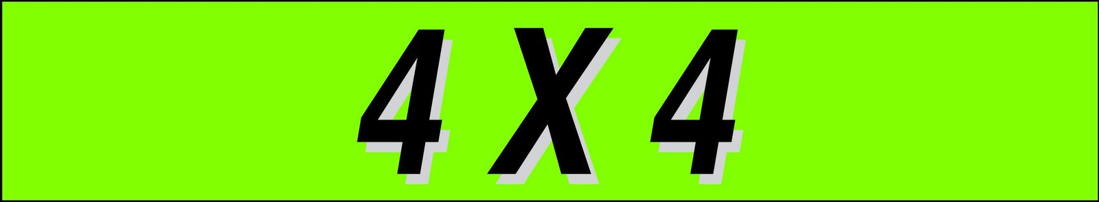 Ez-line Vinyl Windshield Stickers 3 Dozen 15 Inch Chartreuse Slogan Dealershi... gallery