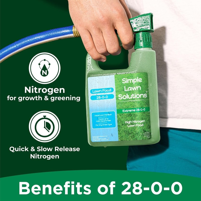 Maximum Green & Growth Fertilizer High Nitrogen 28-0-0 Liquid Lawn Food Spray... gallery