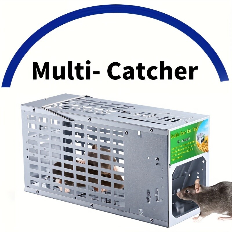 Humane Mouse Trap Cage - Home Kitchen, Garage & Warehouse Rodent Capture gallery