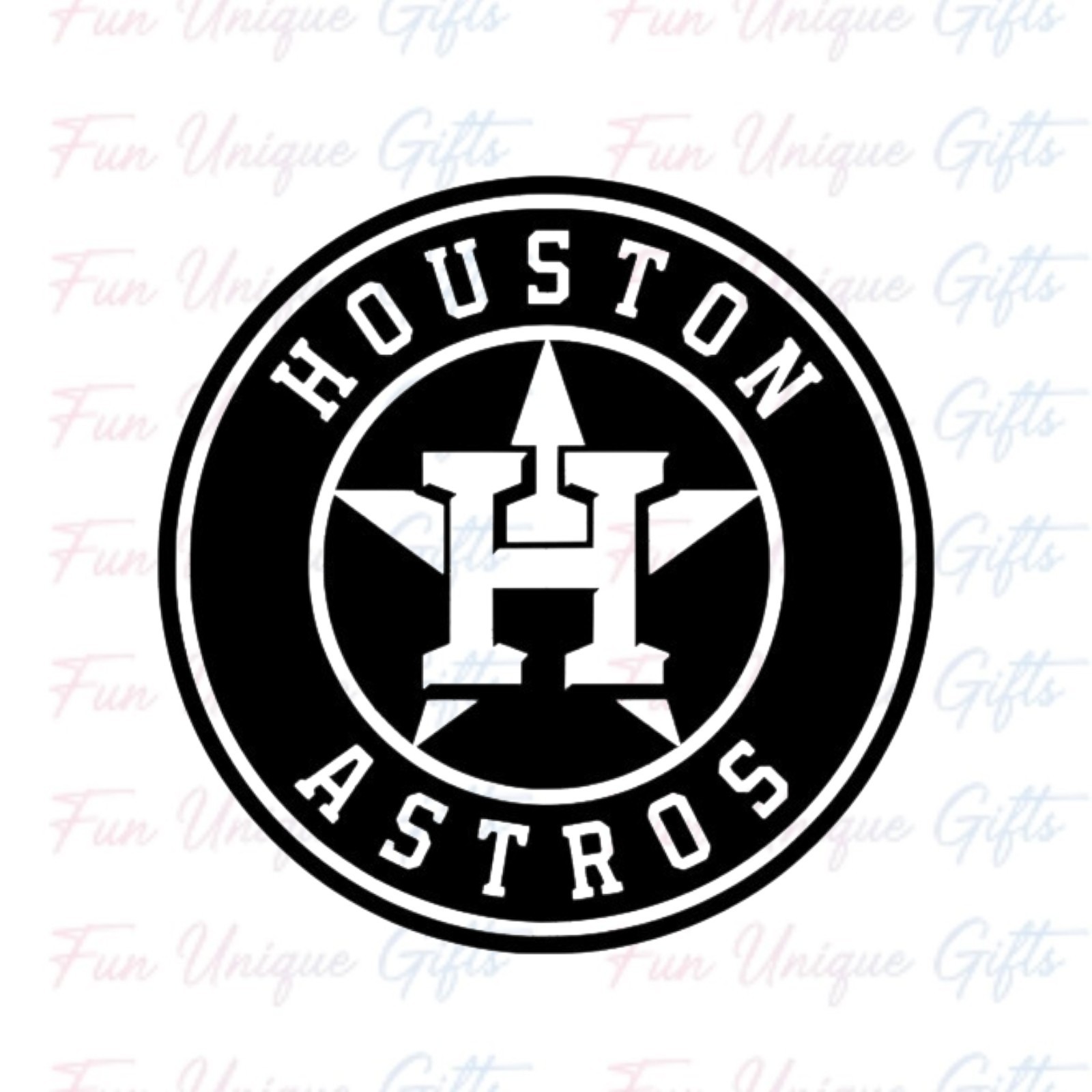Houston Astros Vinyl Decal Sticker -Multiple Colors & Sizes- SHIPS FREE gallery