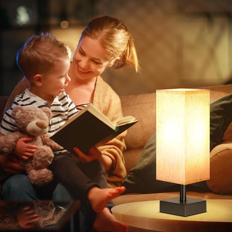 Versatile Small Desk Lamp - Minimalist Design for Bedroom, Living Room, Office gallery