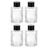 80ml/2.7oz Empty Glass Diffuser Bottle 3.4" x 2" Fragrance Accessories 4pcs gallery