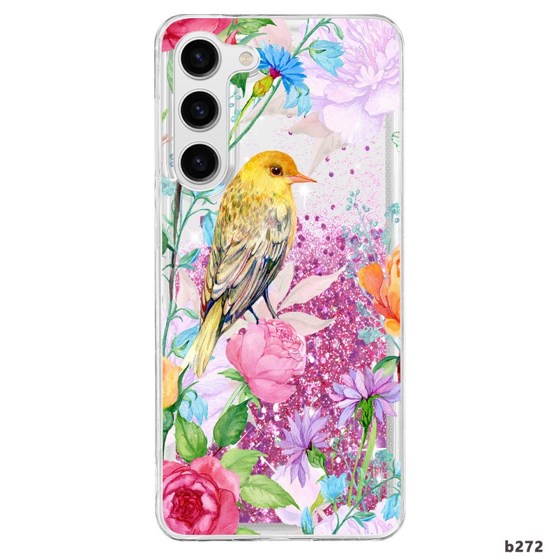 Bling Liquid Glitter Crystal TPU Phone Case Cover for Galaxy S24 S23 A55 A35 A15 gallery