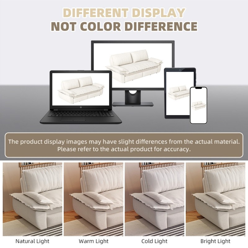 Convertible Sofa Bed 3-in-1 Multi-Function Sleeper Sofa Chair with Pull-Out Bed gallery