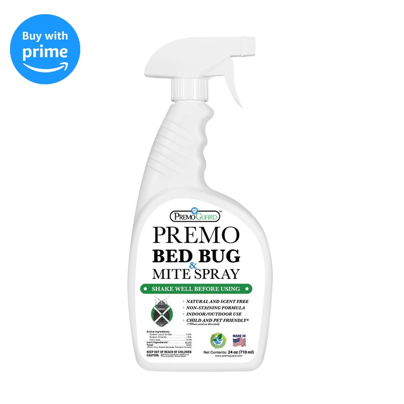 Bed Bug & Mite Killer - All Natural Non-Toxic - By Premo Guard gallery