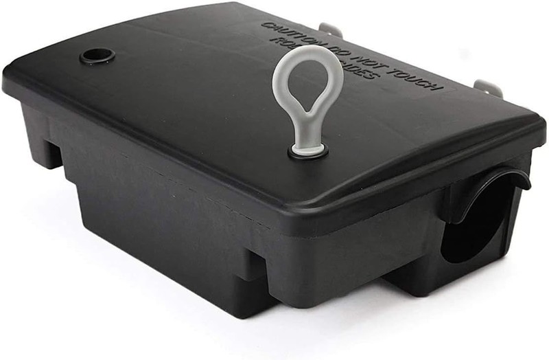 Rodent Control Boxes 2 Pack Child Pet Safe Mice Bait Stations Mouse Traps 2 Pack gallery