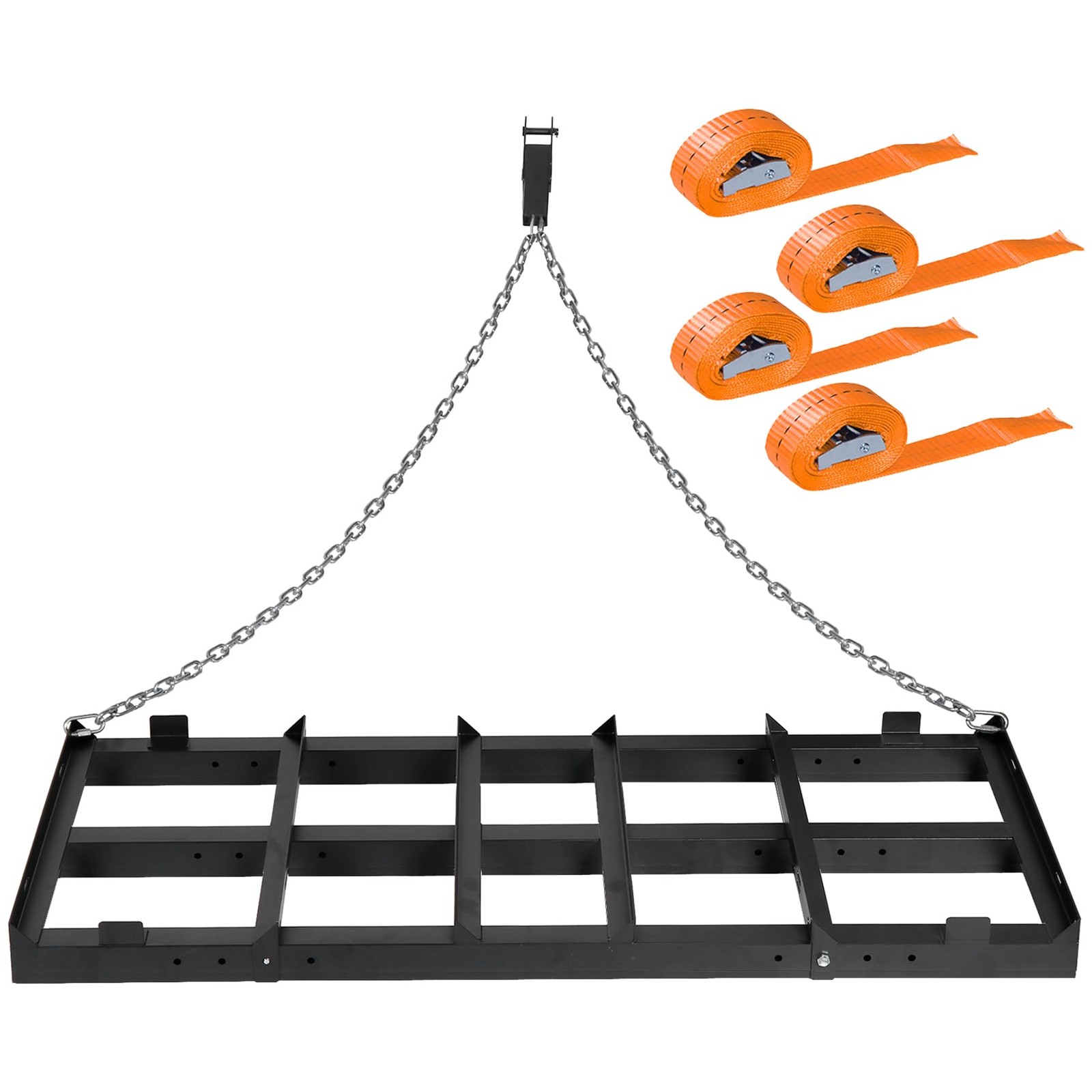 Drag Harrow Driveway Grader 4 FT Heavy Duty Toriexon Power Rake Gravel Chain gallery