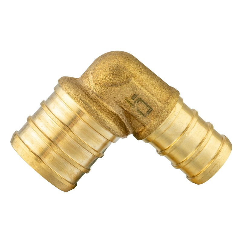 10 PCS EFIELD PEX 1"X 3/4" Reducing Elbow Crimp Brass Fittings ,Lead Free gallery