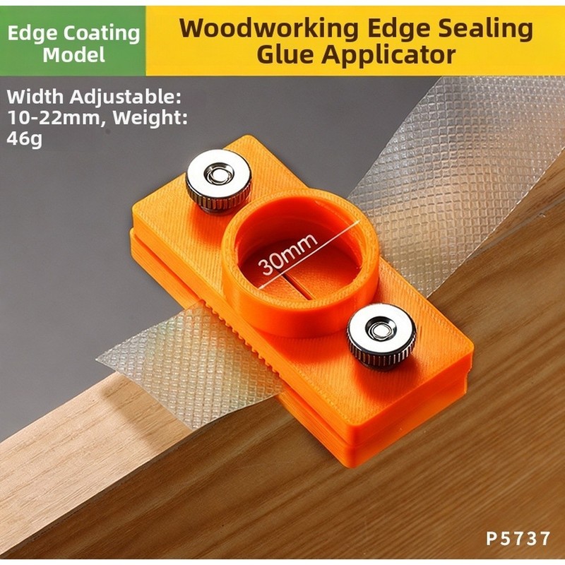 Edge Banding Glue Applicator Tool with Adjustable Width 10 to 22mm for DIY gallery