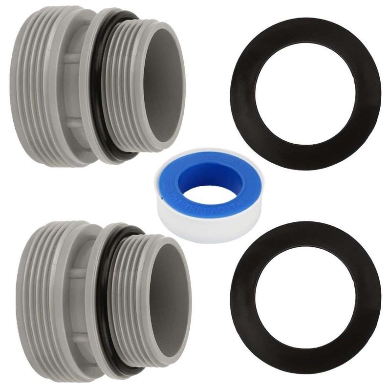 2pcs For Intex Pool Hose Adapter Conversion Kit 40mm to 1-1/2 Inch Connection gallery