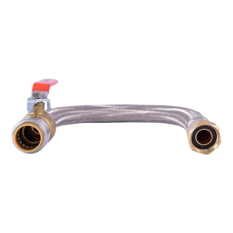 SharkBite Max 18" Water Heater Connector 3/4" Push-to-Connect x 3/4" FIP gallery