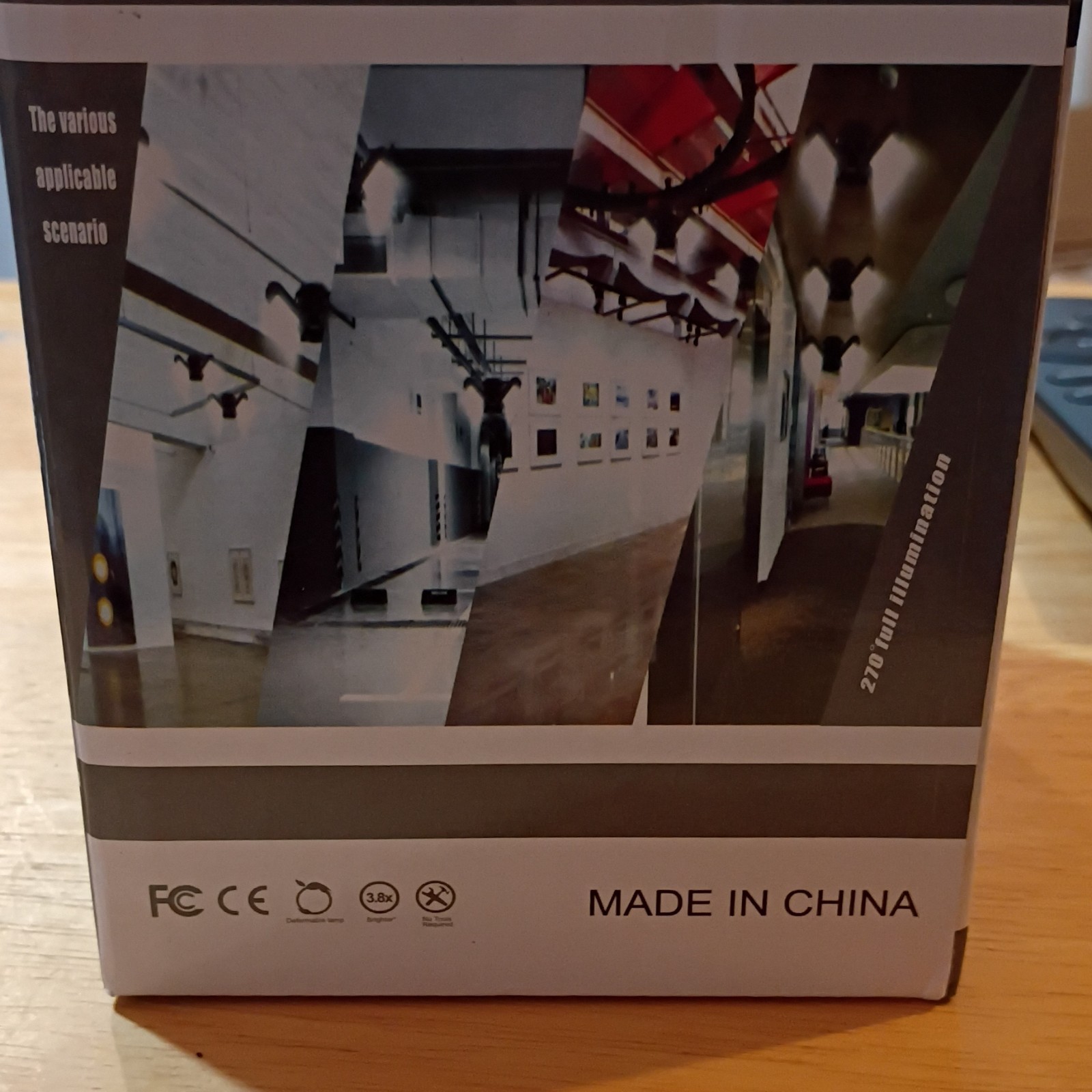 Zhongshan Takov CHX-A03 Adjustable LED Ceiling Fixture, Black, High Brightness gallery