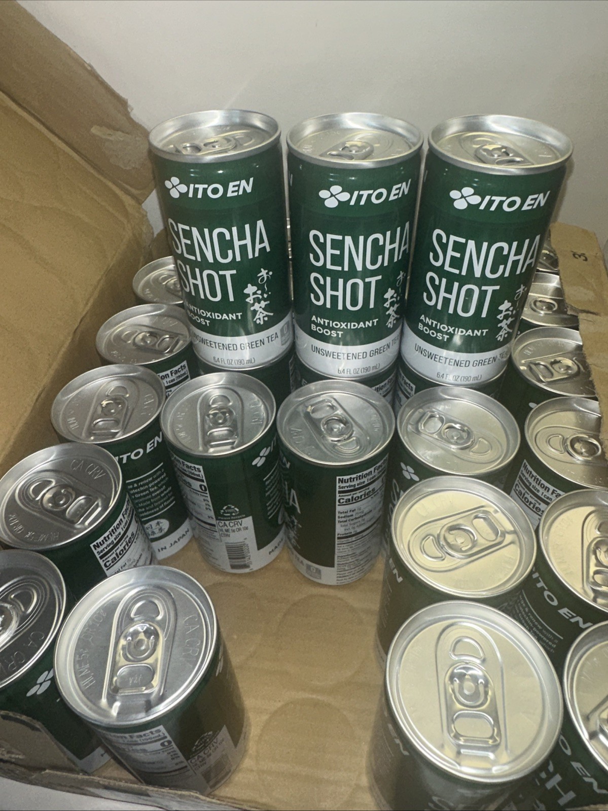 Ito En Sencha Shot, Japanese Green Tea, 6.4 Ounce (Pack of 30), Unsweetened, gallery