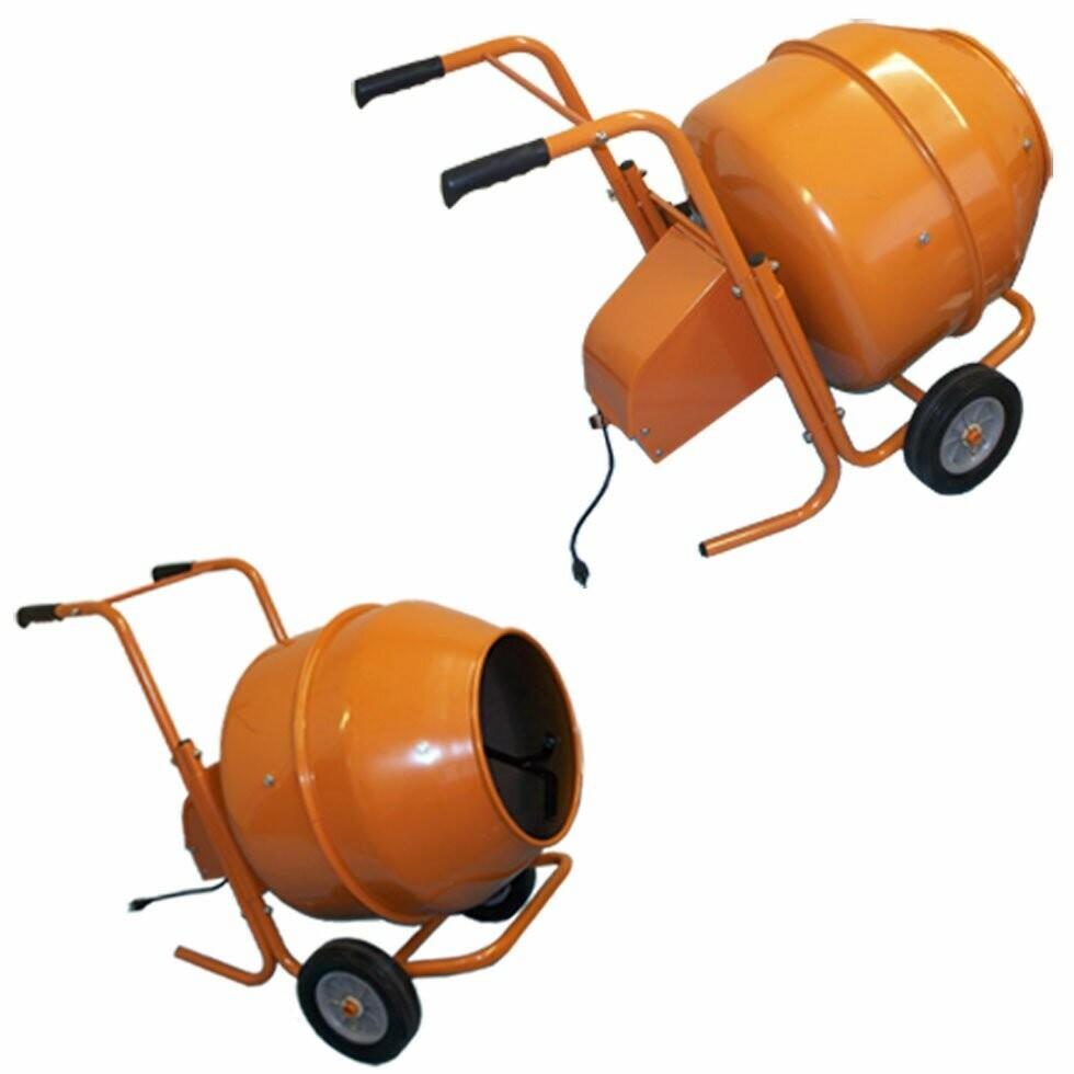5 Cubic Feet Wheel Barrow Portable Cement Concrete Mixer gallery