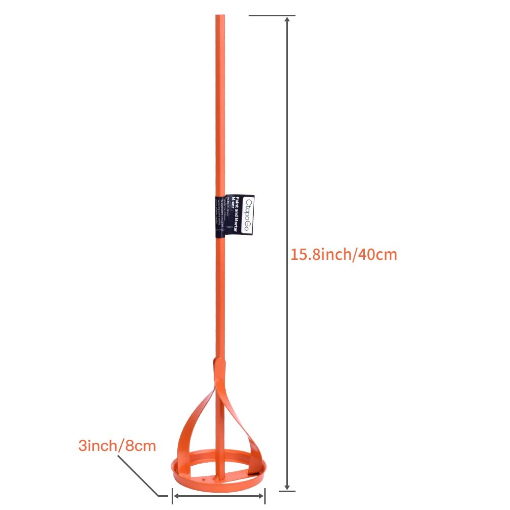 Paint & Mortar Mixer| 16 L, 3 Dia Compound, Sealer, Grout, Thinset, Plaster, Mud gallery