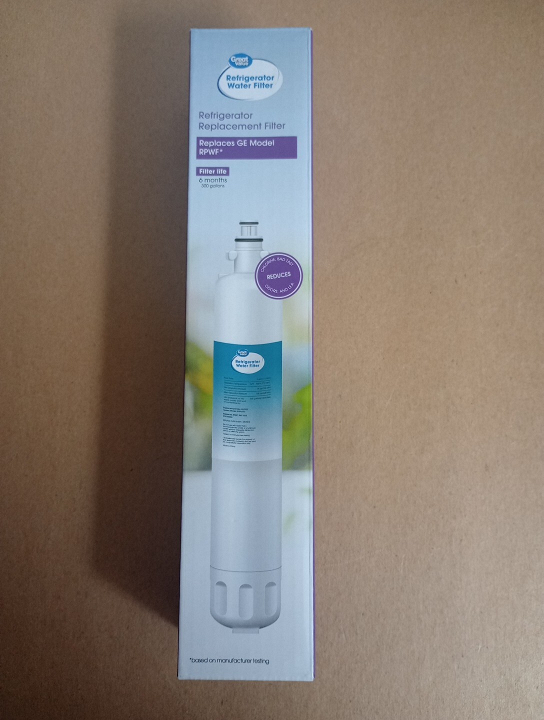 Great Value Replacement Refrigerator Water Filter GE RPWF 1-Pack Brand New gallery