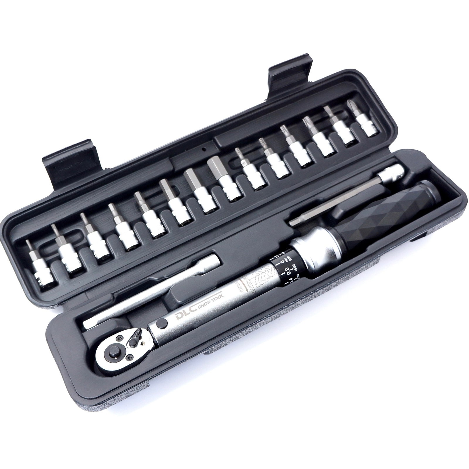 DLC Diamond Torque Wrench 1/4" 1-25Nm / 8.9-221 Inch-lb Reversible Drive Gauge gallery