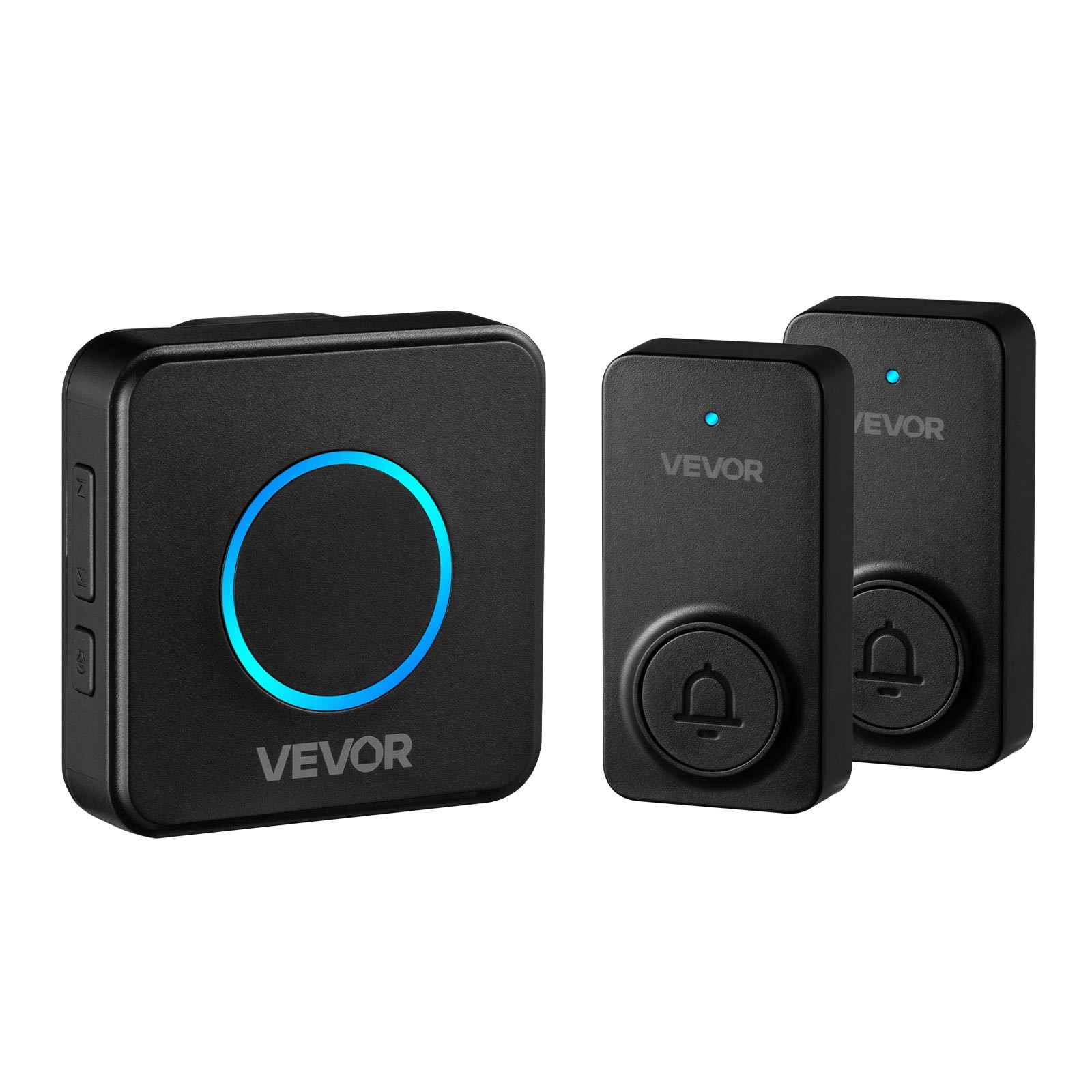 VEVOR Wireless Doorbell Kit IP54 Waterproof Door Chime 1000 ft Range 5 Volumes gallery