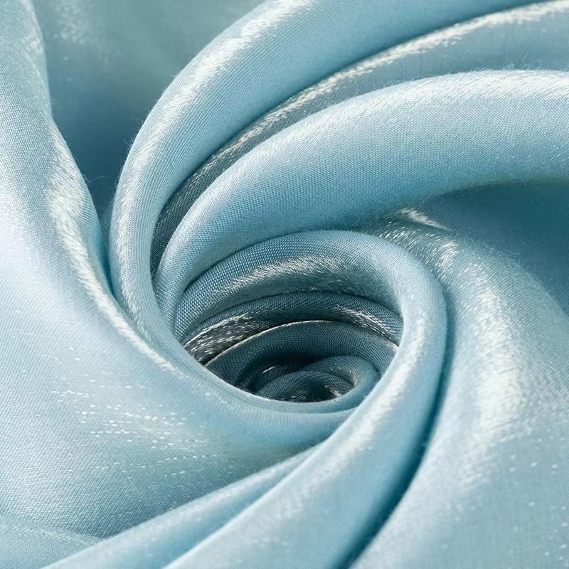 Gradient Reflective Fabric by Yard Soft Polyester Cotton Iridescent Material gallery