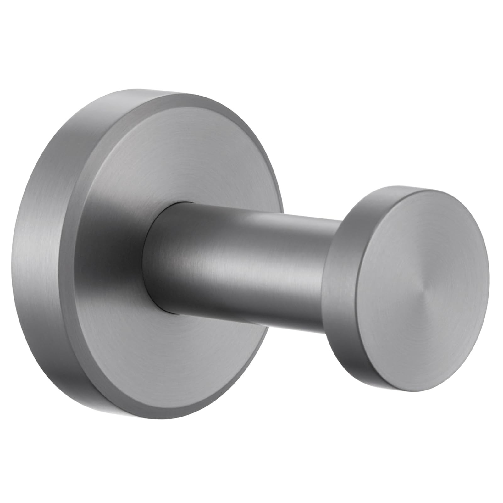 Gunmetal Gray Single Robe Hook 304 Stainless Steel 11 LBS Capacity Wall Mount gallery