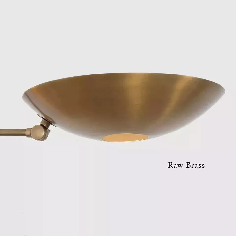 3 Light Pendant Mid Century Modern Raw Brass Sputnik chandelier light Fixture gallery