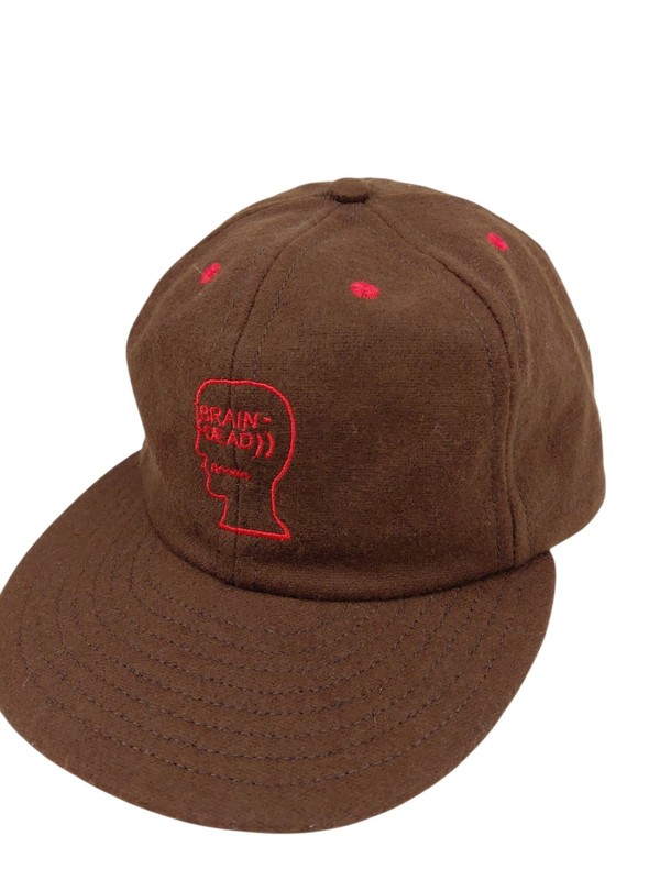 BRAIN DEAD Wool-Blend Baseball Cap with Adjustable Back Strap gallery