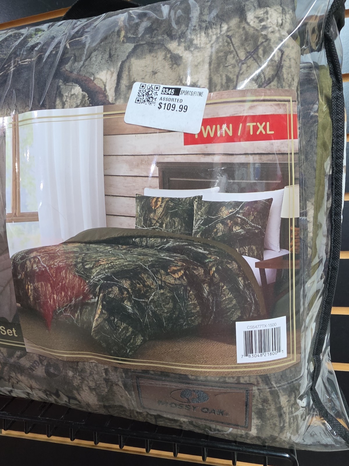 NEW Mossy Oak Camo 2-pc. Comforter & Sham Set - Twin TXL gallery