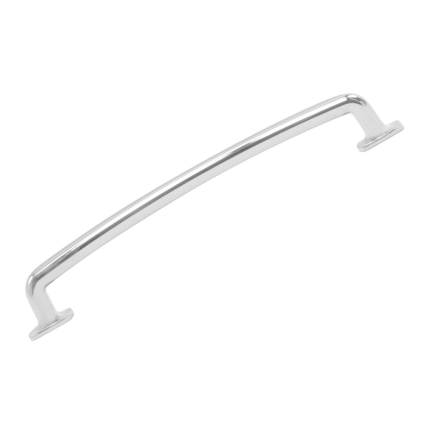 Industrial Style 6-5/16 In Hole Centers Polished Nickel Cabinet Pull ROKH368160N gallery