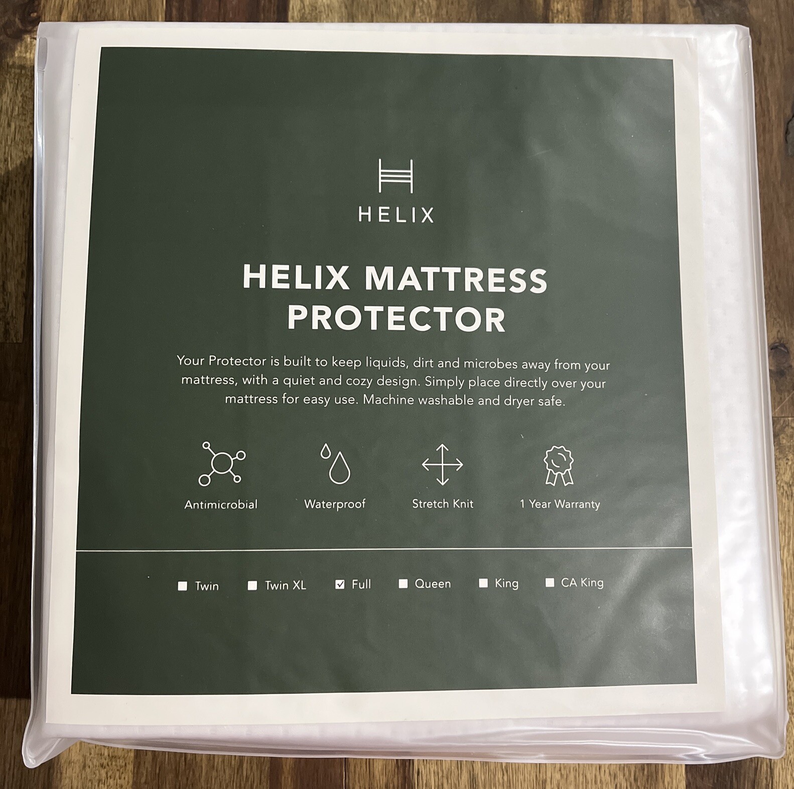 Helix mattress protector - Full size, new gallery
