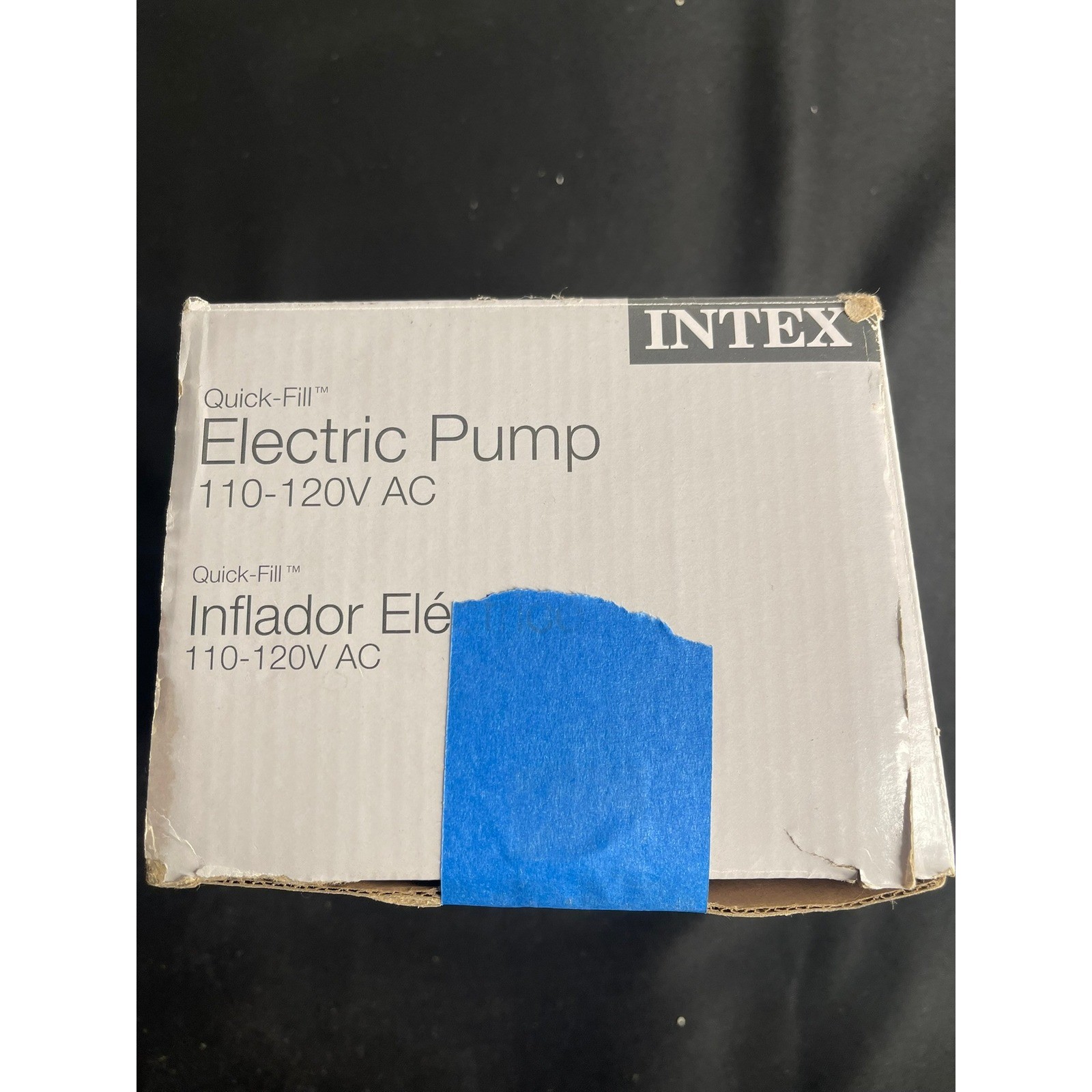 Intex Quick Fill Electric Pump 110-120V AC Inflator for Air Mattresses Pools gallery