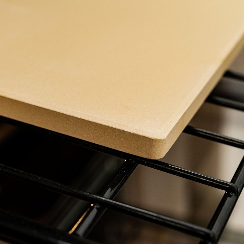 Pizza Kitchen Rectangular Pizza Stone for Oven and Grill, 14x16-Inch gallery