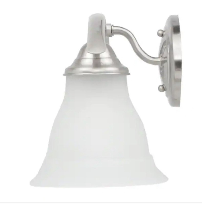 Progress Lighting P3192-09 Trinity 3-Light Brushed Nickel Bathroom Vanity Light gallery