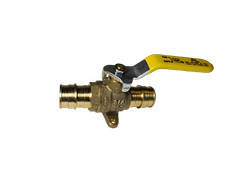 1) 3/4″ PEX A BALL VALVE WITH DROP EAR, EXPANSION BALL VALVE W.EAR, F1960